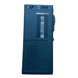 Norcom 2500 Hand Held Micro-Cassette Tape Voice Recorder Works Great